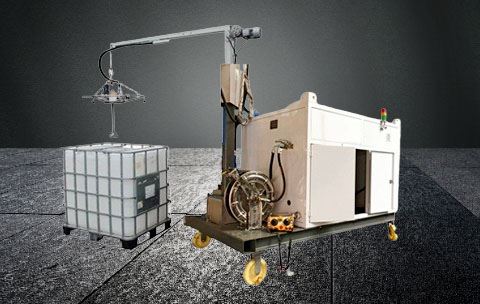 IBC-Tankreinigungs-Hydrostrahlmaschine