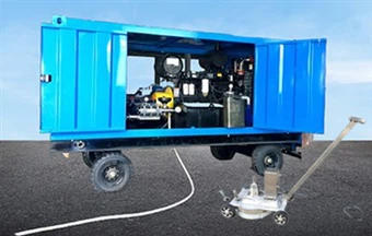 2500bar Rostentfernungs-Hydrostrahlmaschine